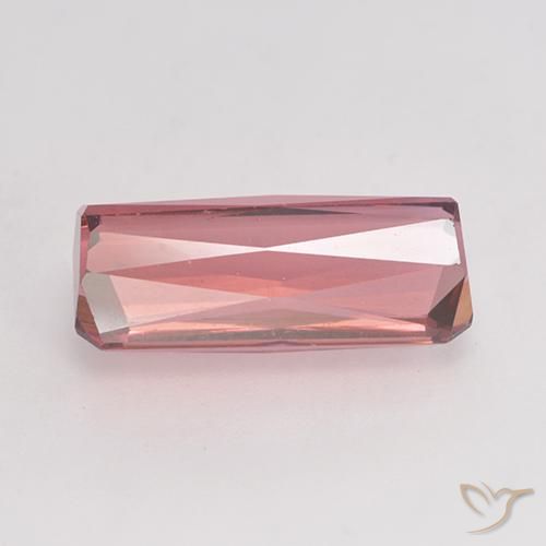 Tourmaline Gemstone in 12.7 x 5.3 mm Size for Sale, Tourmaline Stone in Orange Pink Color