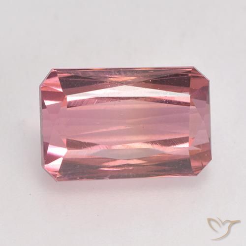 3.73ct Natural Royal Purple Tourmaline, Emerald Cut, VS