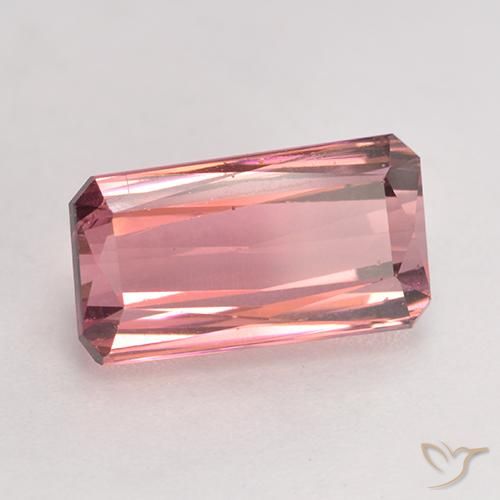 3.59 ct Pink Tourmaline Stone, Natural Tourmaline in Octagon / Scissor Cut Shape for Sale
