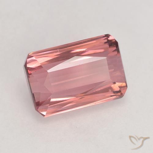 2.57 ct Pink Tourmaline Stone, Natural Tourmaline in Octagon / Scissor Cut Shape for Sale
