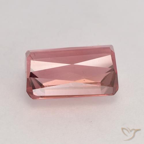 Tourmaline Gemstone in 9 x 6 mm (calibrated) Size for Sale, Tourmaline Stone in Orange Pink Color