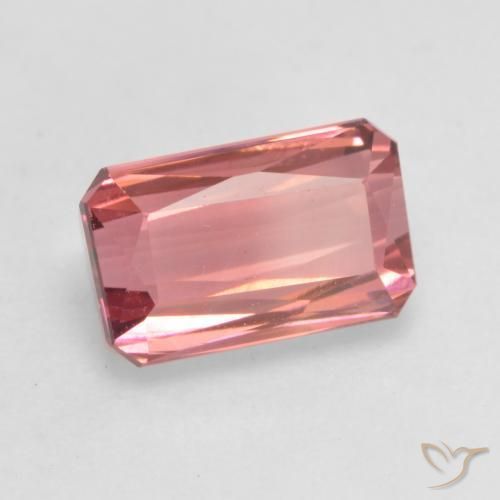 2.19 ct Pink Tourmaline Stone, Natural Tourmaline in Octagon / Scissor Cut Shape for Sale