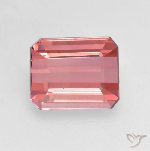 Rosado palo de rosa Turmalina Gema - 2.1ct Forma octagonal (ID: 533558)