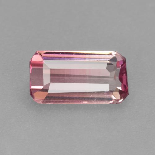 双色 碧玺 Gem - 0.9ct 八角切面 (ID: 537527)