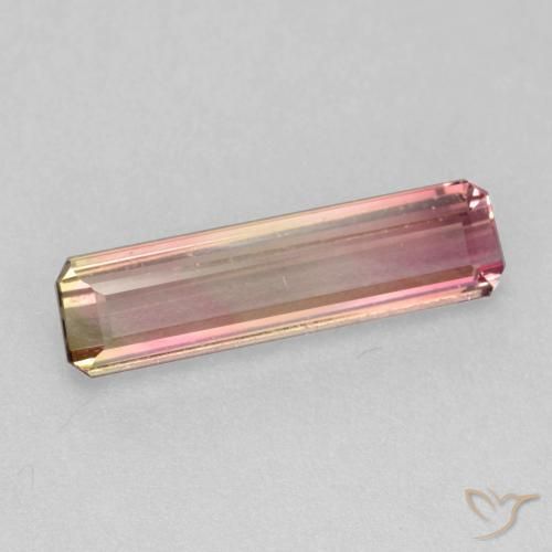 1.86 ct Pink Tourmaline Stone, Natural Tourmaline in Octagon Facet Shape for Sale