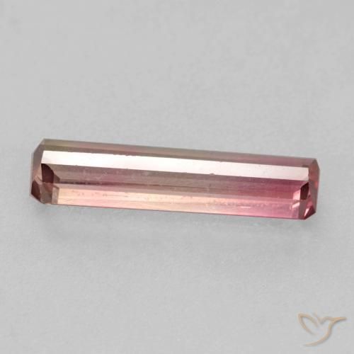 Tourmaline Gemstone in 14.9 x 4 mm Size for Sale, Tourmaline Stone in Orange Pink Color