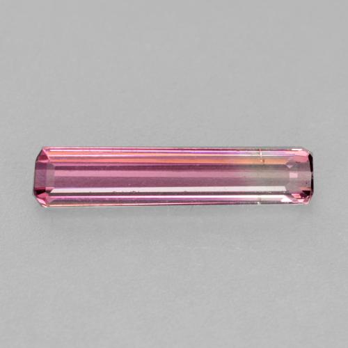 Rosado intenso Turmalina Gema - 1ct Forma octagonal (ID: 537564)