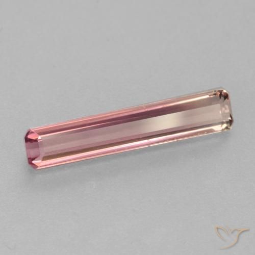 1.45 ct Pink Tourmaline Stone, Natural Tourmaline in Octagon Facet Shape for Sale