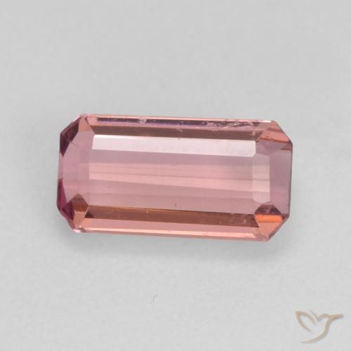 1.16 ct Pink Tourmaline Stone, Natural Tourmaline in Octagon Facet Shape for Sale