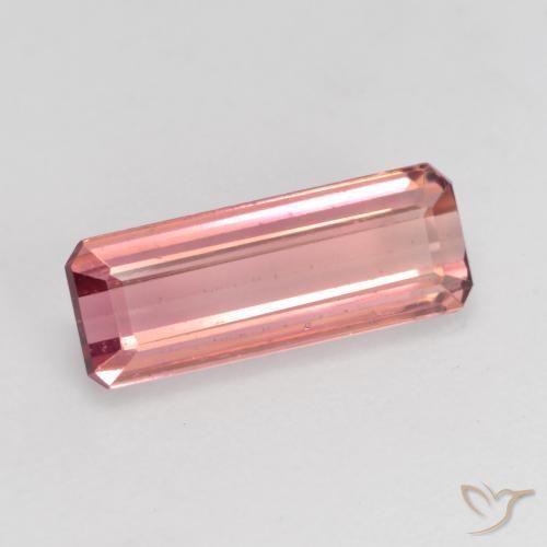 1.33 ct Pink Tourmaline Stone, Natural Tourmaline in Octagon Facet Shape for Sale