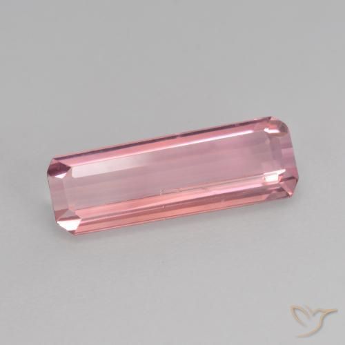 1.45 ct Pink Tourmaline Stone, Natural Tourmaline in Octagon Facet Shape for Sale
