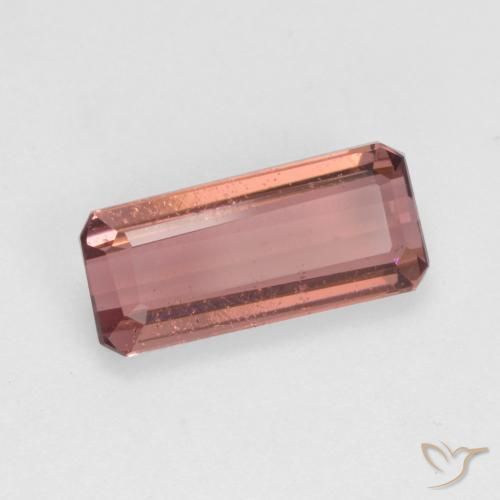 1.19 ct Pink Tourmaline Stone, Natural Tourmaline in Octagon Facet Shape for Sale