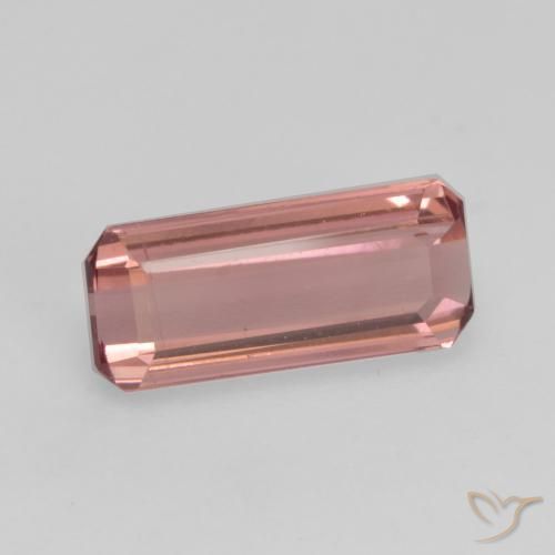 1.21 ct Pink Tourmaline Stone, Natural Tourmaline in Octagon Facet Shape for Sale