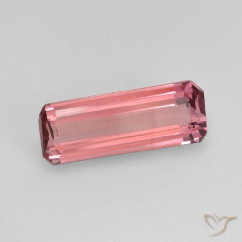 1.14 ct Pink Tourmaline Stone, Natural Tourmaline in Octagon Facet Shape for Sale