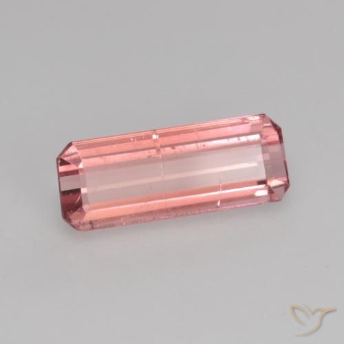 1.14 ct Pink Tourmaline Stone, Natural Tourmaline in Octagon Facet Shape for Sale
