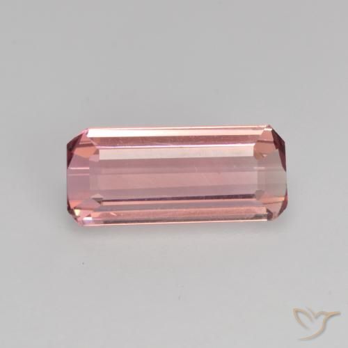 1.52 ct Pink Tourmaline Stone, Natural Tourmaline in Octagon Facet Shape for Sale