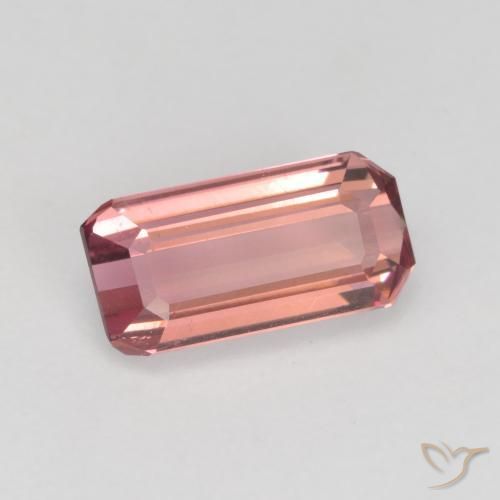 1.04 ct Pink Tourmaline Stone, Natural Tourmaline in Octagon Facet Shape for Sale