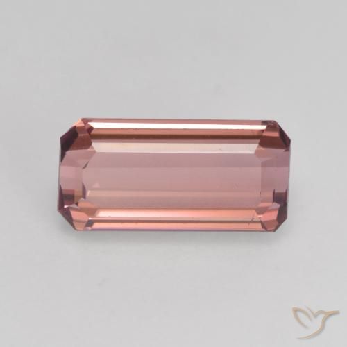 1.88ct Natural Rose Pink Tourmaline, Emerald Cut, VVS-VS