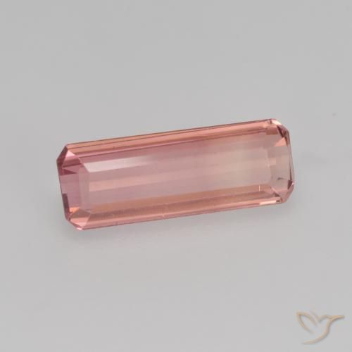 1.14 ct Pink Tourmaline Stone, Natural Tourmaline in Octagon Facet Shape for Sale