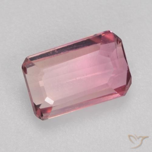 0.58 ct Pink Tourmaline Stone, Natural Tourmaline in Octagon Facet Shape for Sale