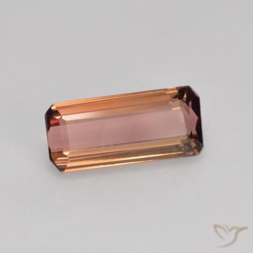 0.96 ct Pink Tourmaline Stone, Natural Tourmaline in Octagon Facet Shape for Sale