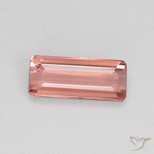 0.97 ct Pink Tourmaline Gemstone, Tourmaline Gem in Octagon Facet Shape for Sale.