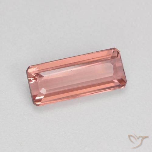 0.97 ct Pink Tourmaline Stone, Natural Tourmaline in Octagon Facet Shape for Sale