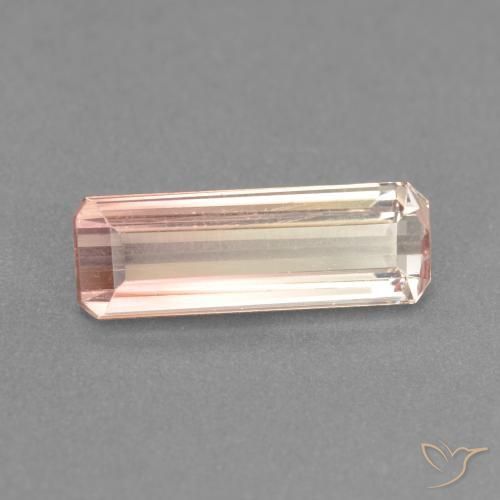 2.04 ct Pink Tourmaline Stone, Natural Tourmaline in Octagon Facet Shape for Sale