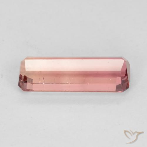 Tourmaline Gemstone in 11.4 x 4.2 mm Size for Sale, Tourmaline Stone in Orange Pink Color