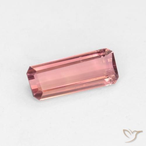 1.14 ct Pink Tourmaline Stone, Natural Tourmaline in Octagon Facet Shape for Sale