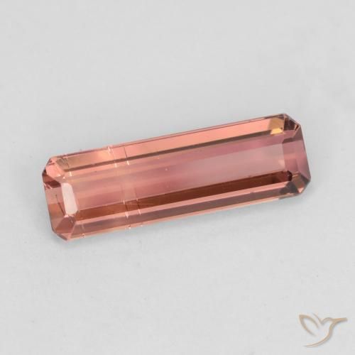 1.40 ct Pink Tourmaline Stone, Natural Tourmaline in Octagon Facet Shape for Sale