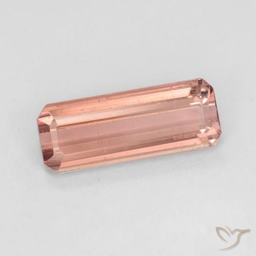 1.54 ct Pink Tourmaline Stone, Natural Tourmaline in Octagon Facet Shape for Sale