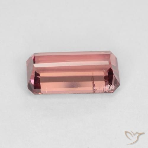 Tourmaline Gemstone in 9.2 x 4.6 mm Size for Sale, Tourmaline Stone in Orange Pink Color