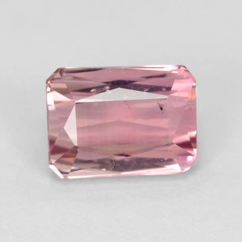 Light Hot Pink Turmalin Edelstein - 1.4ct Oktagon Scheren Schliff (ID: 543496)