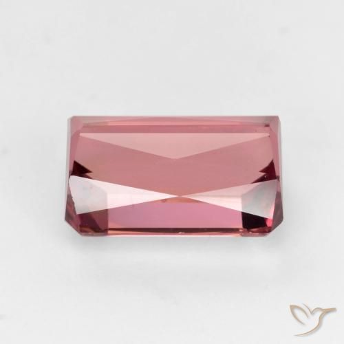 Tourmaline Gemstone in 9 x 6 mm (calibrated) Size for Sale, Tourmaline Stone in Orange Pink Color