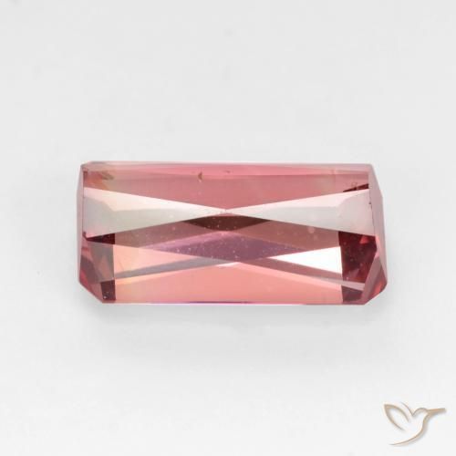 Tourmaline Gemstone in 11.1 x 6.5 mm Size for Sale, Tourmaline Stone in Orange Pink Color