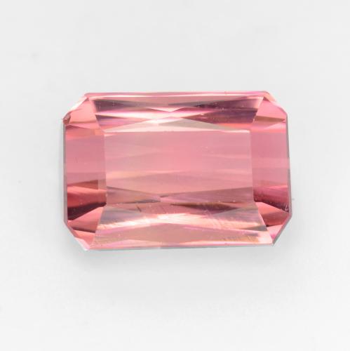 Hot Pink Tone Турмалин Камень - 2.8ct Огранка Октагон / Ножницы (ID: 544791)