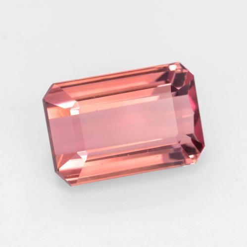 3.22 ct Pink Tourmaline Stone, Natural Tourmaline in Octagon Facet Shape for Sale