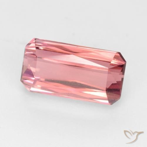 3.12 ct Pink Tourmaline Stone, Natural Tourmaline in Octagon / Scissor Cut Shape for Sale