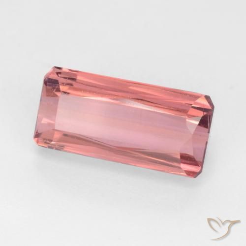 3.19 ct Pink Tourmaline Stone, Natural Tourmaline in Octagon / Scissor Cut Shape for Sale