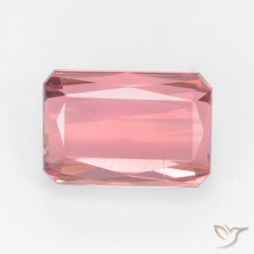 3.08ct Natural Light Pink Tourmaline, Emerald Cut, VS-SI