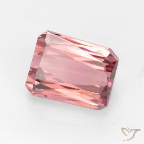 2.70 ct Pink Tourmaline Stone, Natural Tourmaline in Octagon / Scissor Cut Shape for Sale