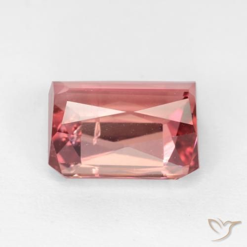 Tourmaline Gemstone in 8.6 x 7.5 mm Size for Sale, Tourmaline Stone in Deep Pink Color