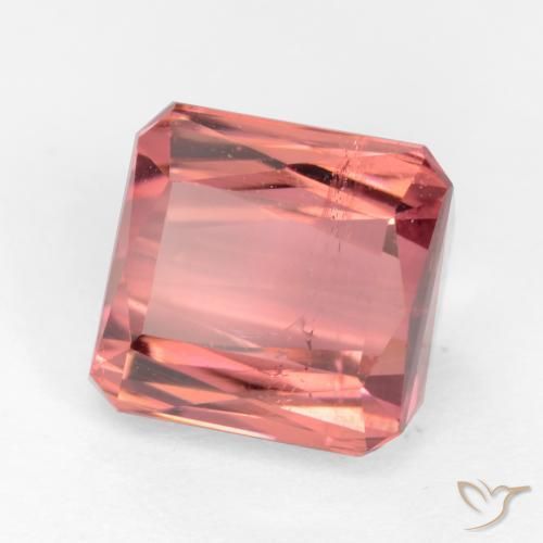 Deep Pink Tourmaline Gem - 2.8ct Octagon / Scissor Cut (ID: 545008)