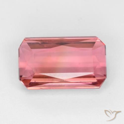 2.45 ct Pink Tourmaline Stone, Natural Tourmaline in Octagon / Scissor Cut Shape for Sale