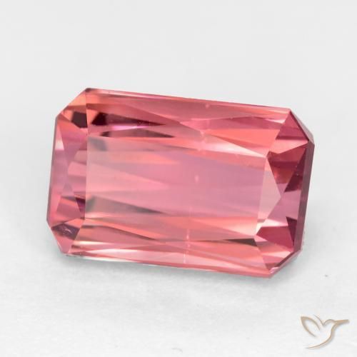 2.70 ct Pink Tourmaline Stone, Natural Tourmaline in Octagon / Scissor Cut Shape for Sale