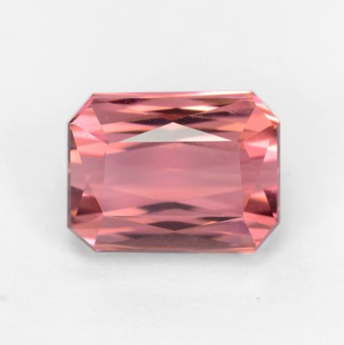 Темно-розовый Турмалин Камень - 3.3ct Огранка Октагон / Ножницы (ID: 545254)
