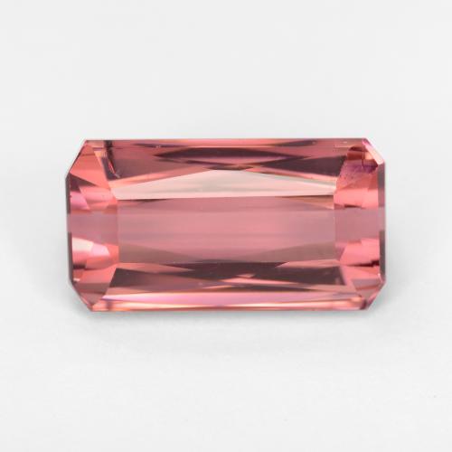 Rosa oscuro Turmalina Gema - 4.4ct Corte Octágon / Forma de Tijera (ID: 545341)
