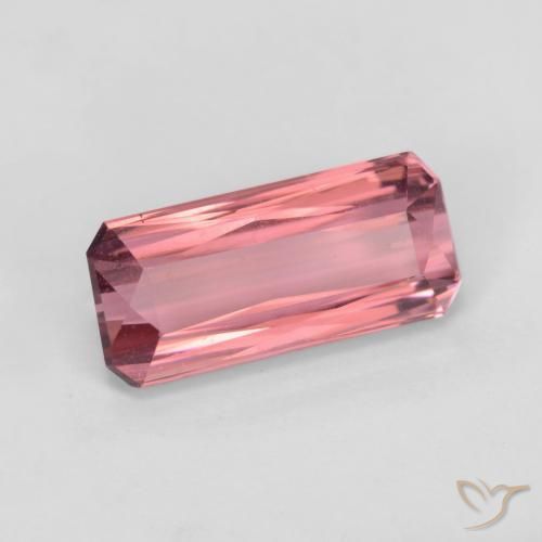 3.04 ct Pink Tourmaline Stone, Natural Tourmaline in Octagon / Scissor Cut Shape for Sale