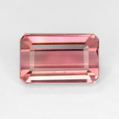 Dark Pink Tourmaline Gem - 3.3ct Octagon Facet (ID: 545706)